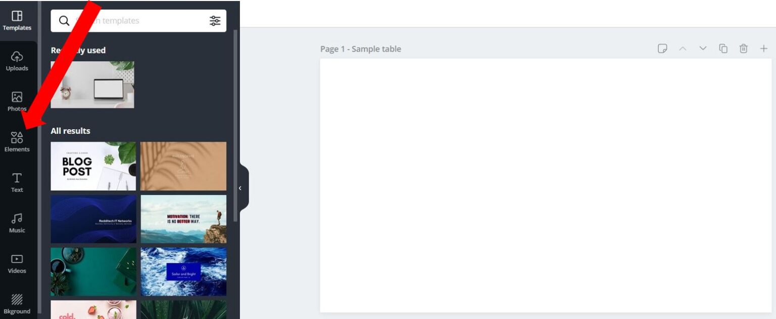 How to create a simple table in Canva Sharon's Tutorials