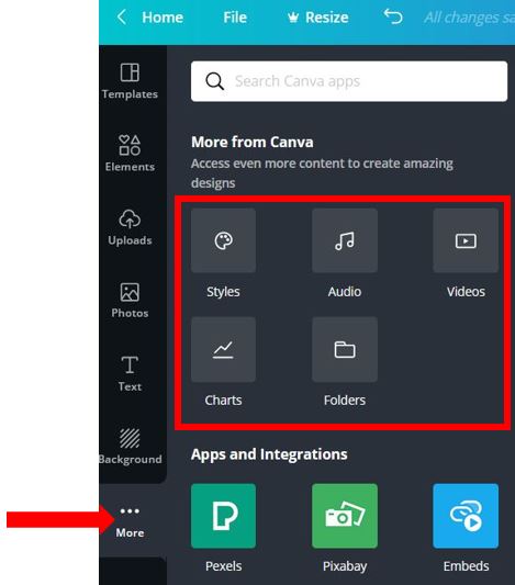 how to add image in canva presentation