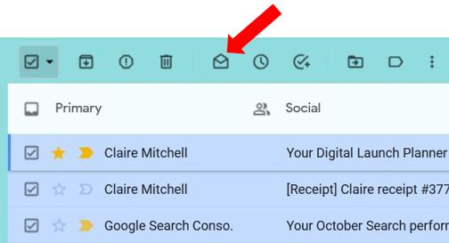 How To Mark All Emails As Read In Gmail Sharon s Tutorials